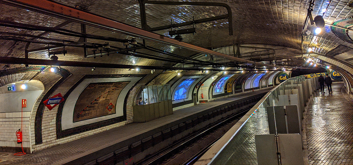 Estação fantasma Andén 0 Madrid