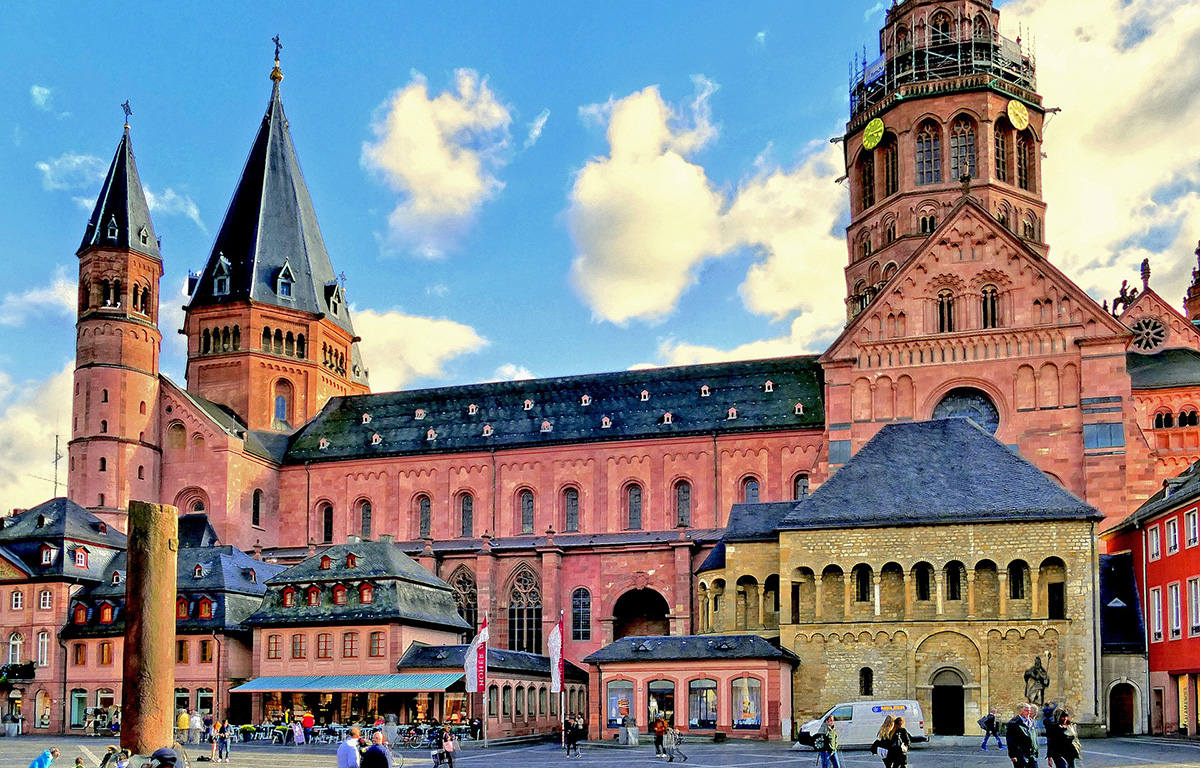 Mainz, na região metropolitana de Frankfurt