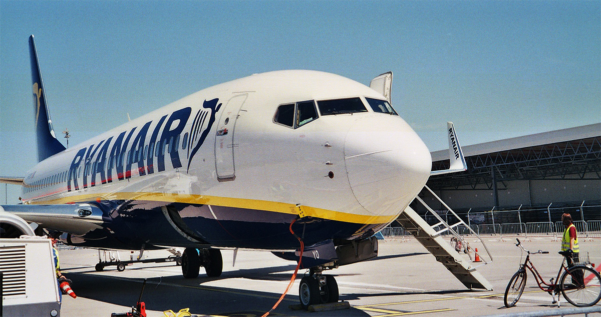 Ryanair em Frankfurt Hahn